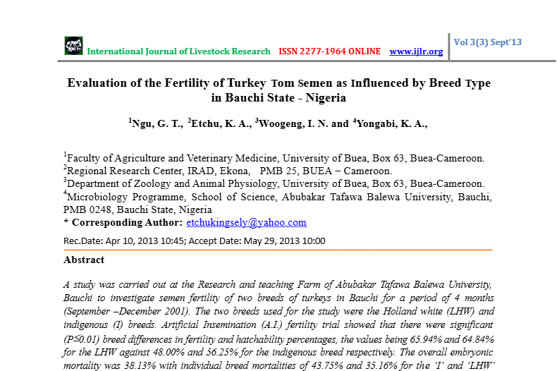 cover of title of research article