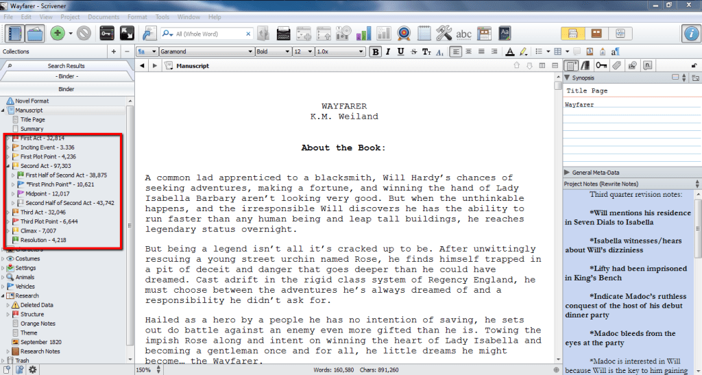 Scrivener: Comprehensive Writing Tool