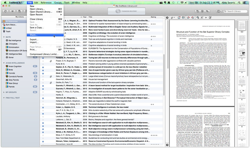 endnote pedigogy