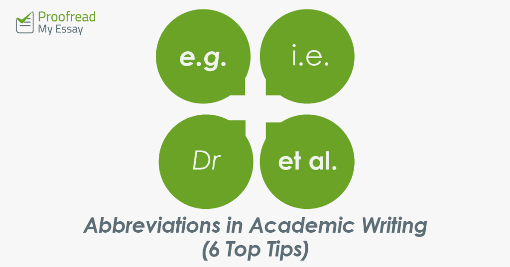 abbreviations in scientific writing explained
