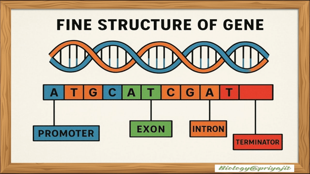 fine structure of gene